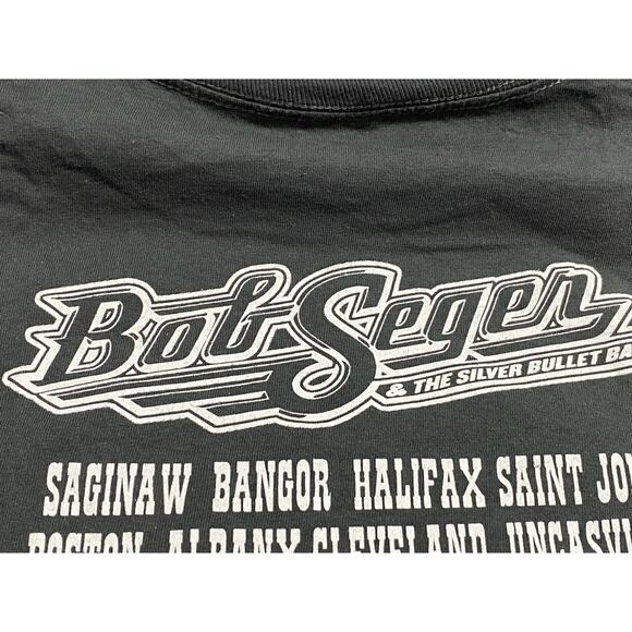 Bob Seger & The Silver Bullet Band T-Shirt 2XL 2014 Tour – Eagle Flag Graphic - Picture 7 of 9